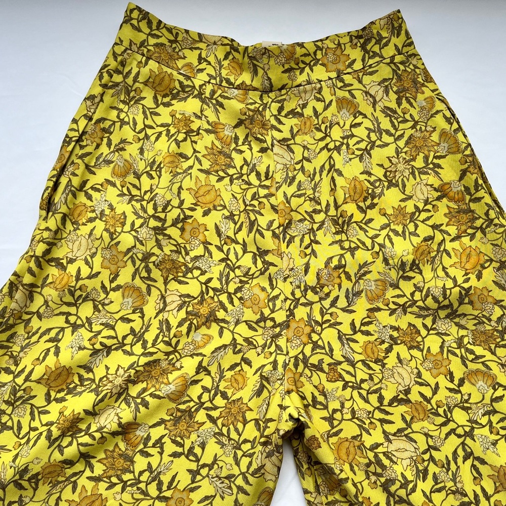 H&M | Wide Leg Floral Trousers - Picture 10 of 16